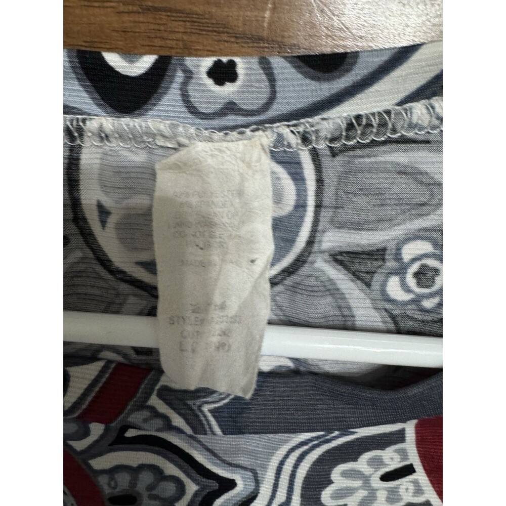 Y2K Shabby Chic Women’s Sz L Sola Fide Bell‎ Sleeve A-Line Shift Dress USA - Picture 2 of 5